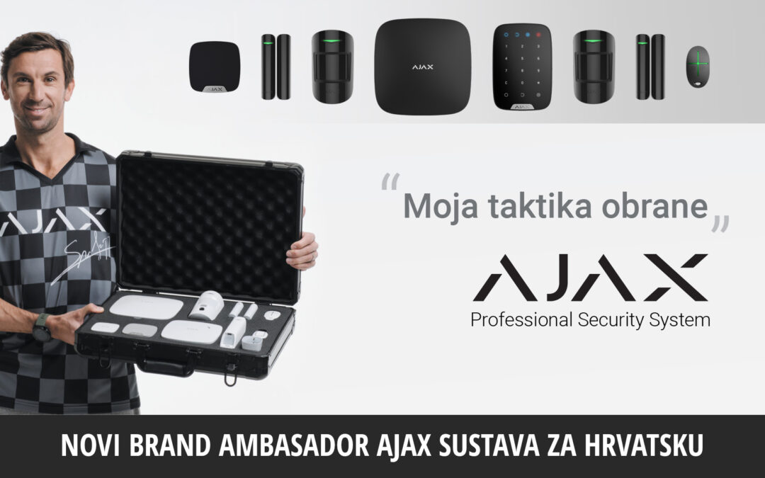 Darijo Srna je novi brand ambasador Ajax sustava