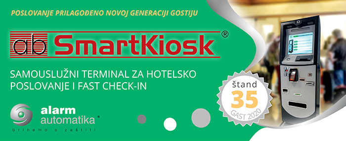 SmartKiosk at GAST fair in Split