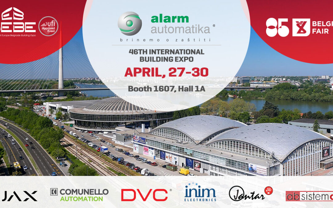 Alarm automatika at the SEEBBE construction fair in Belgrade