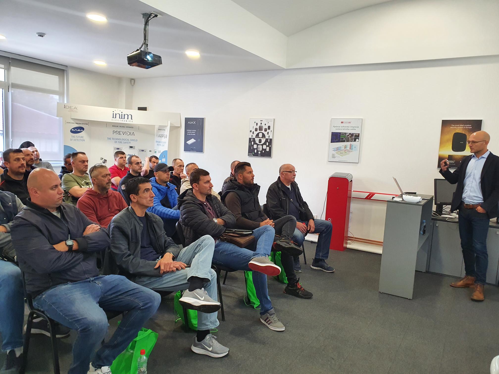 Ajax certifikacija za Jeweller održana u Sarajevu