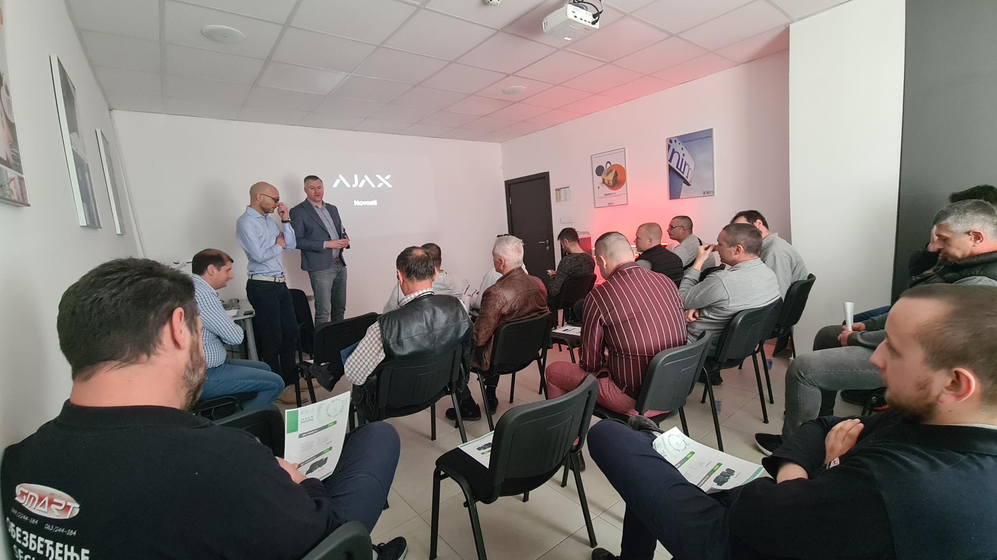 Ajax Smart Home radionica u Beogradu
