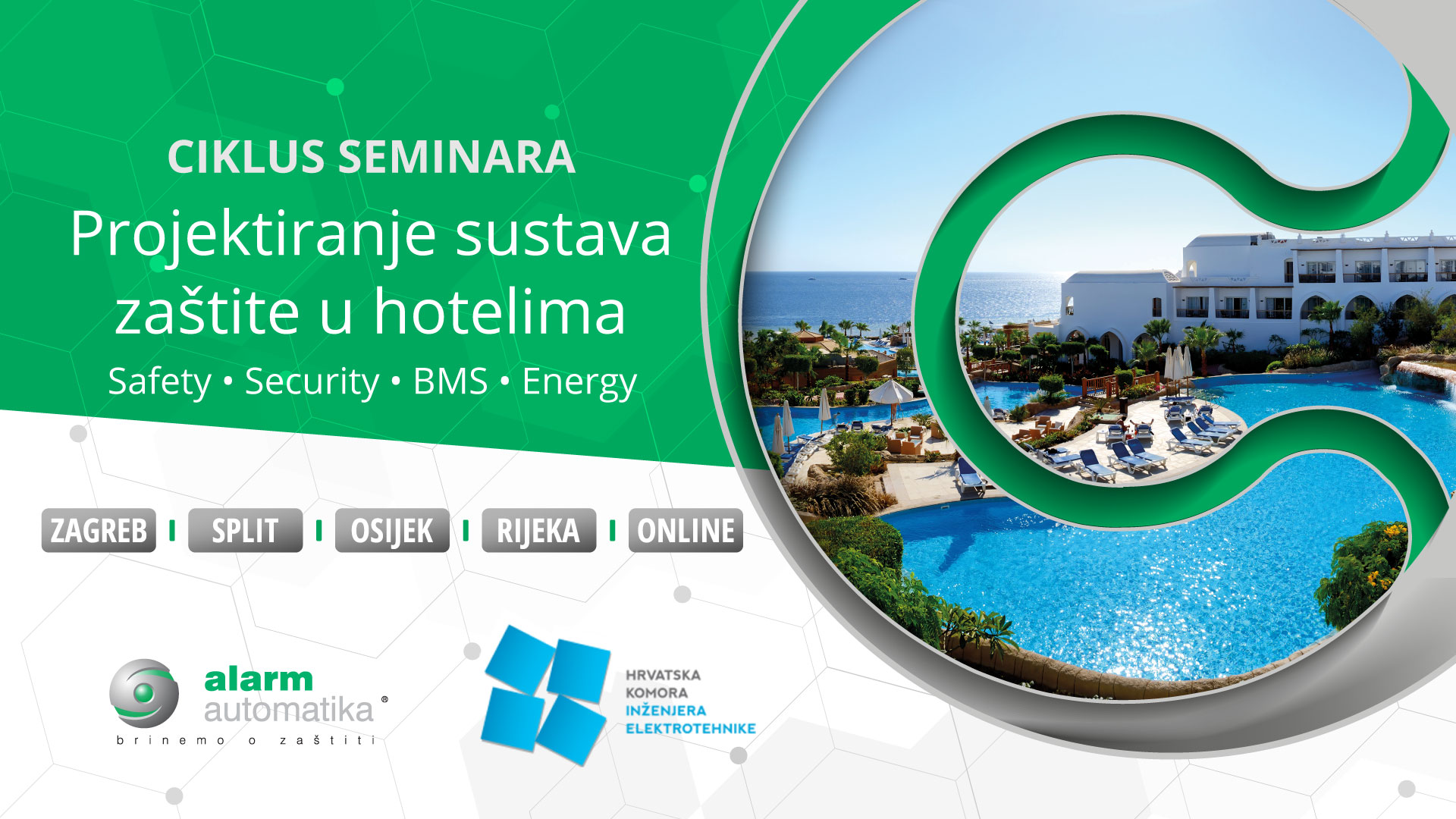 Sklop seminarjev: Projektiranje sistemov varnosti v hotelih