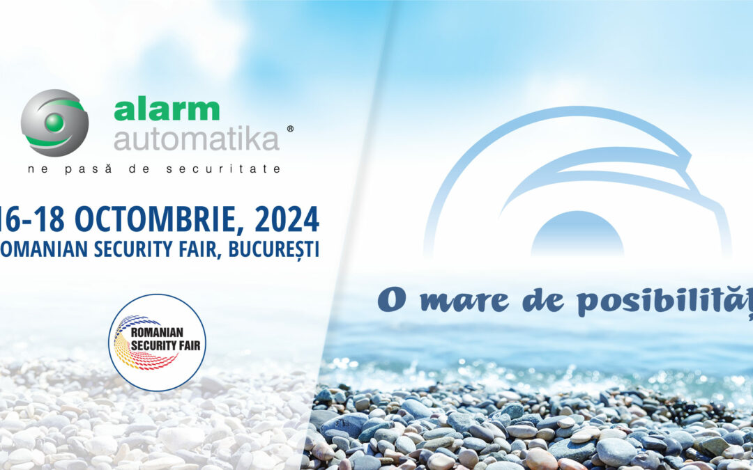 Alarm automatika prezintă o Mare de posibilități la RSF 2024!