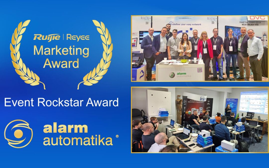 Alarm automatika osvojila prestižnu Event Rockstar Award!