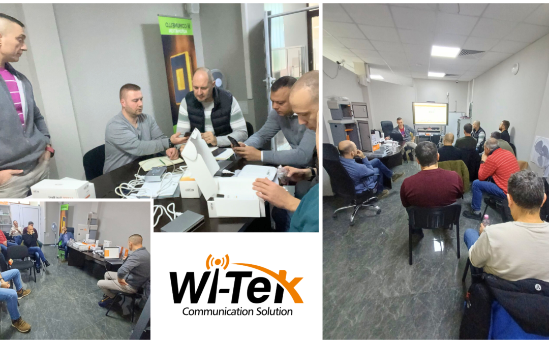 Wi-Tek edukacija za instalatere održana u bugarskom uredu