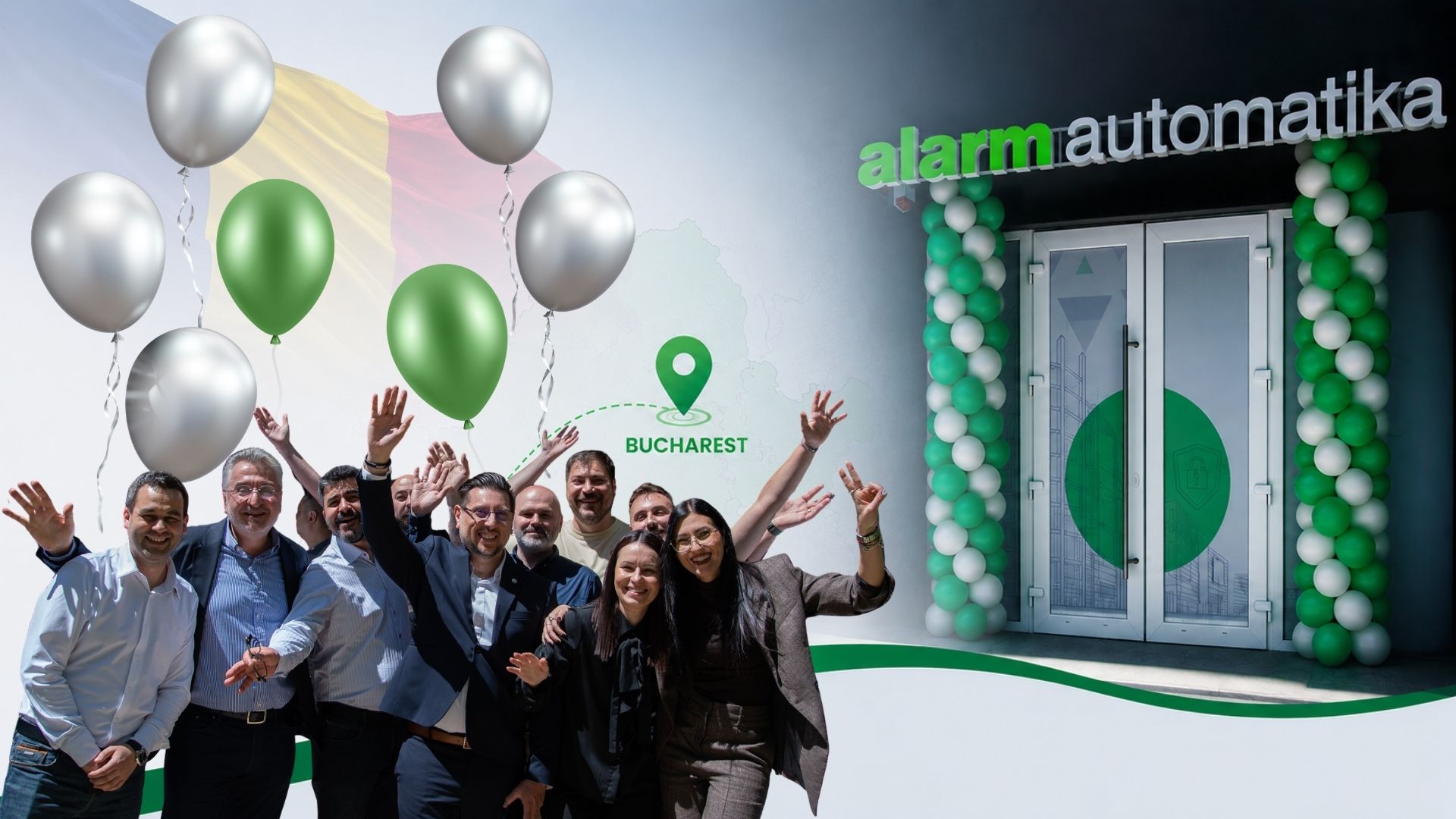 Alarm automatika otvorila novi ured i showroom u Rumunjskoj